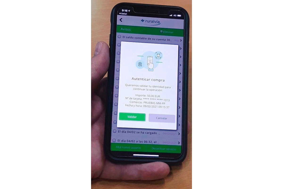 Firma con tu huella o reconocimiento facial tus compras online y hazlas más seguras