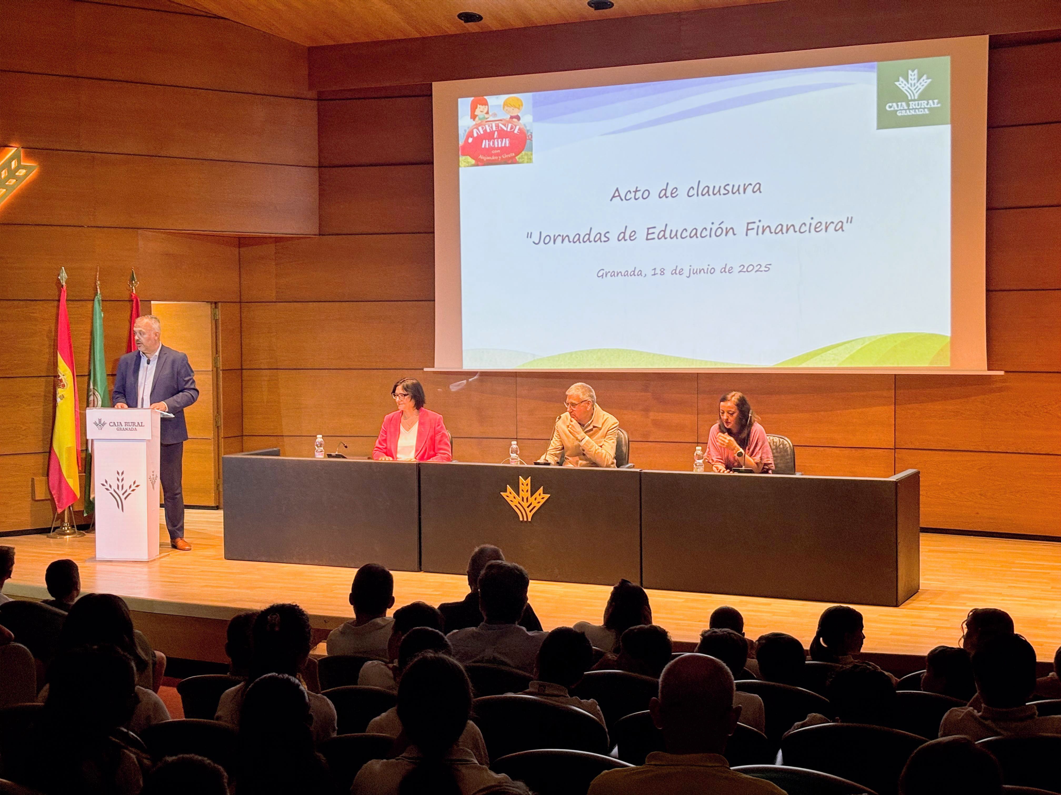 Acto de clausura Jornadas de Educación Financiera 2025