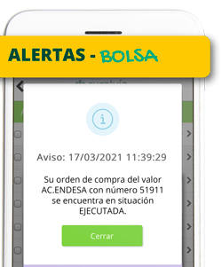 Alertas de Bolsa