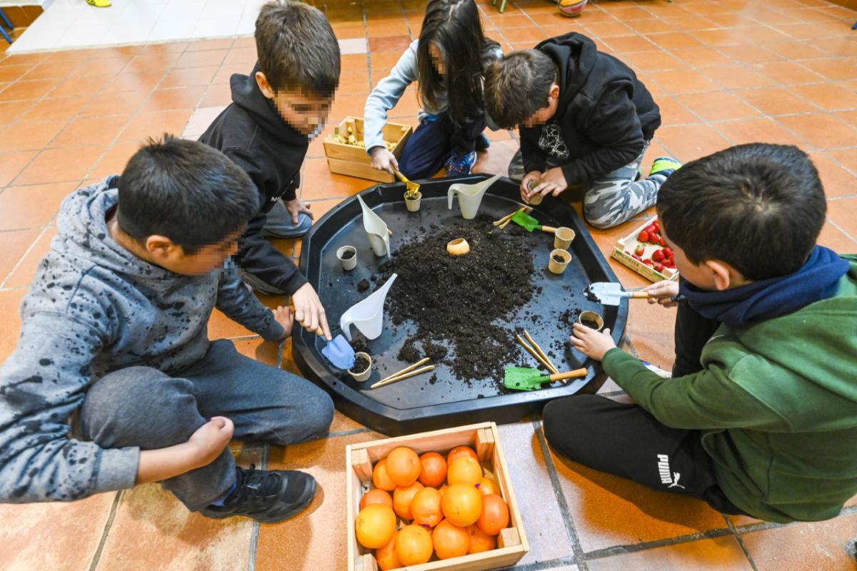 Escolares participan en el taller Cooperativa Disfruta