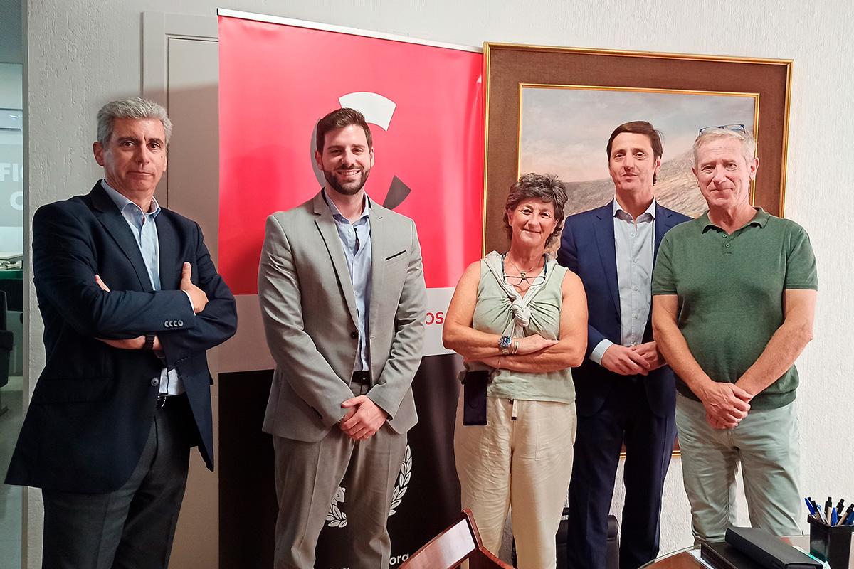 Ángel Aguilera, Lucas García, Cristina Velasco, Víctor Herrero y Jesús Fernández.