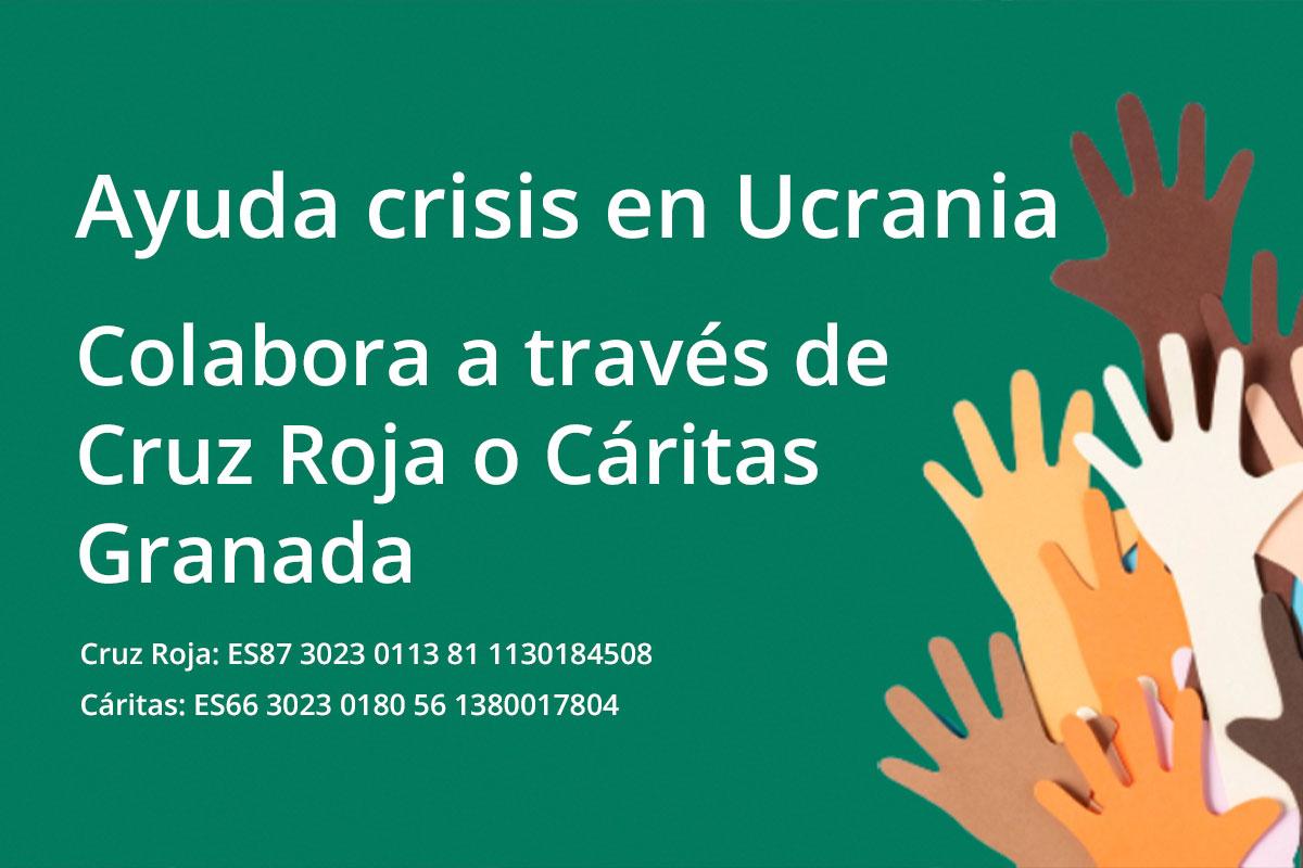 Caja Rural Granada lanza una campaña de ayuda ante la crisis humanitaria de Ucrania y dona 10.000 euros