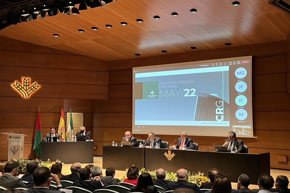 La Asamblea General de Caja Rural Granada aprueba por unanimidad las cuentas anuales de 2021