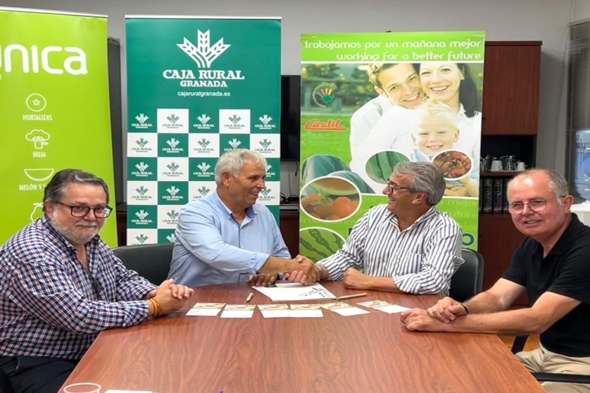 Los socios de la cooperativa El Grupo, S.C.A. tendrán condiciones financieras especiales para impulsar sus cultivos de la mano de Caja Rural Granada