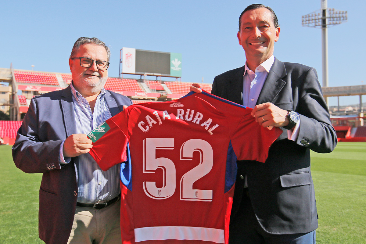 Caja Rural Granada renueva su patrocinio con el Granada Club de Fútbol en una temporada ilusionante