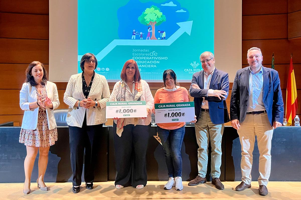 Los CEIP San Juan Bosco y El Morche, ganadores del concurso Creamos nuestra Cooperativa impulsado por Caja Rural Granada 