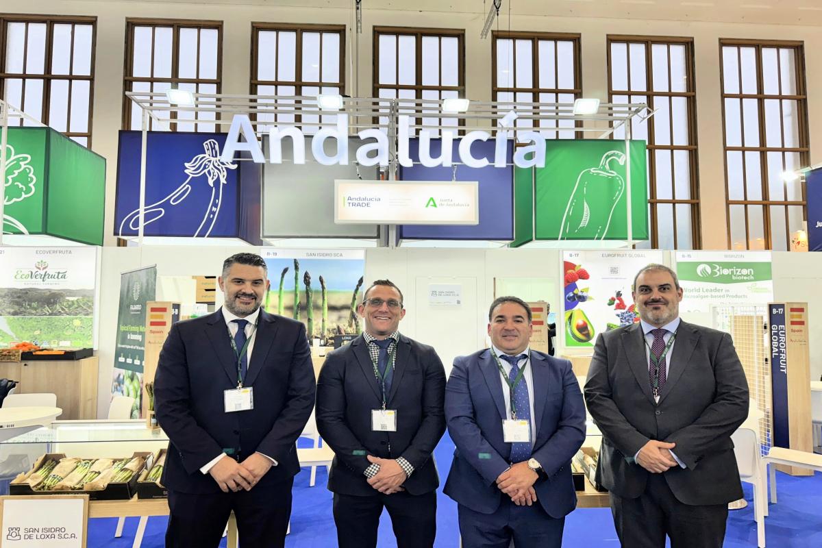Delegación de Caja Rural Granada en Fruit Logística, Berlín