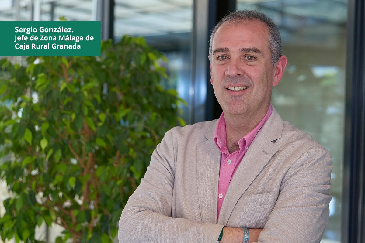 Sergio González Arrabal Director de Zona Málaga de Caja Rural Granada