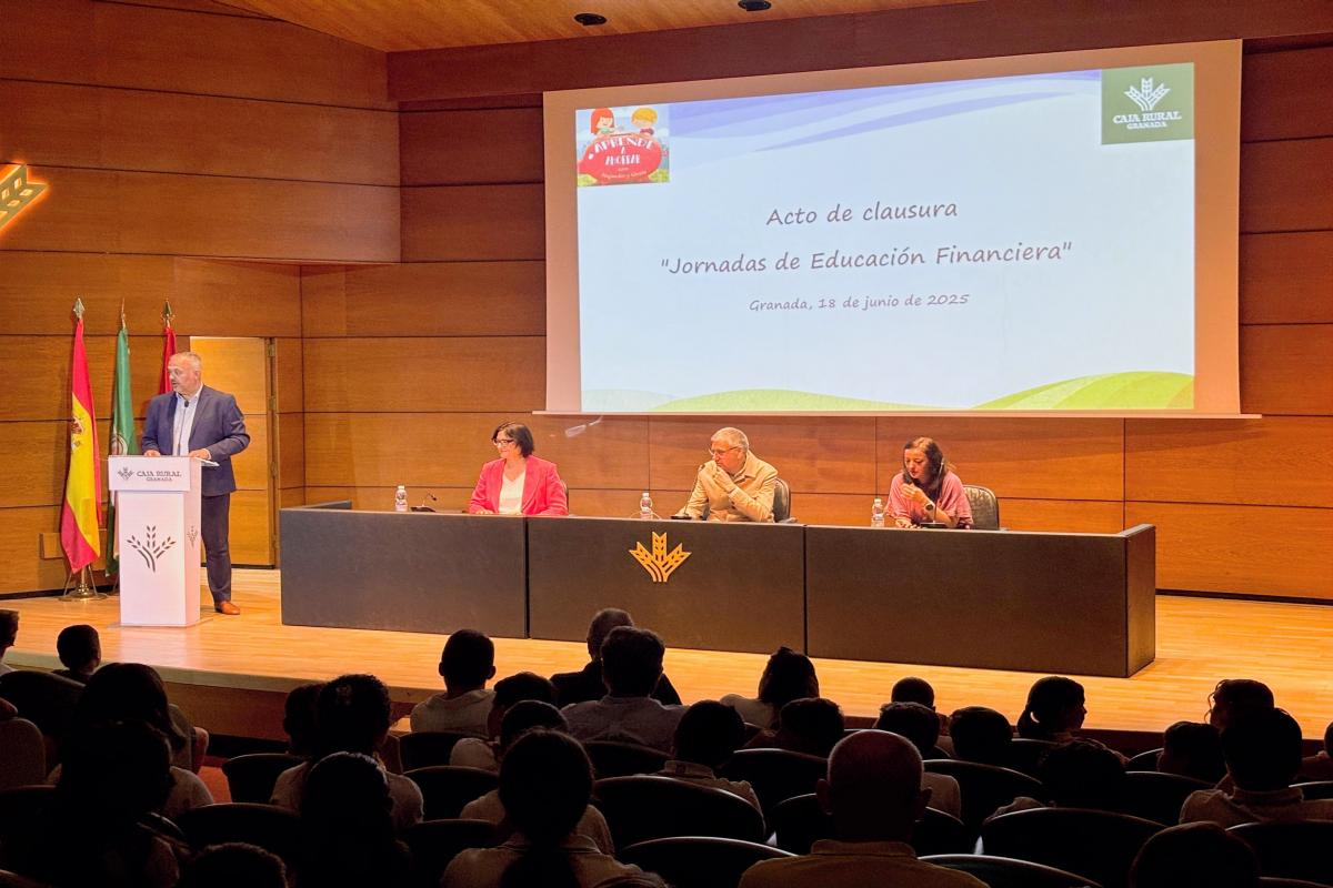 Acto de clausura Jornadas de Educación Financiera 2025