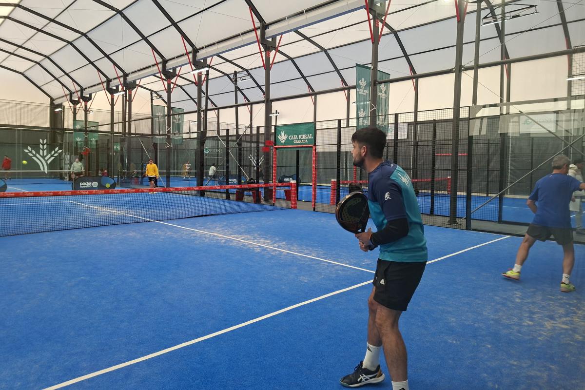Torneo de padel en curso