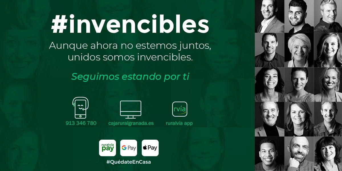 Aunque ahora no estemos juntos, unidos somos invencibles. Aunque ahora no estemos juntos, unidos somos invencibles.